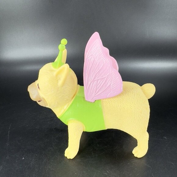 Ankyo Development Party Puppy Dog In Butterfly Costume Figurine Decor Plastic - Picture 13 of 14